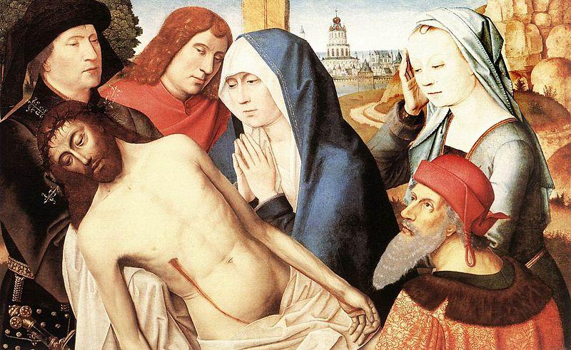 Master of the Legend of St. Lucy Lamentation oil painting image
